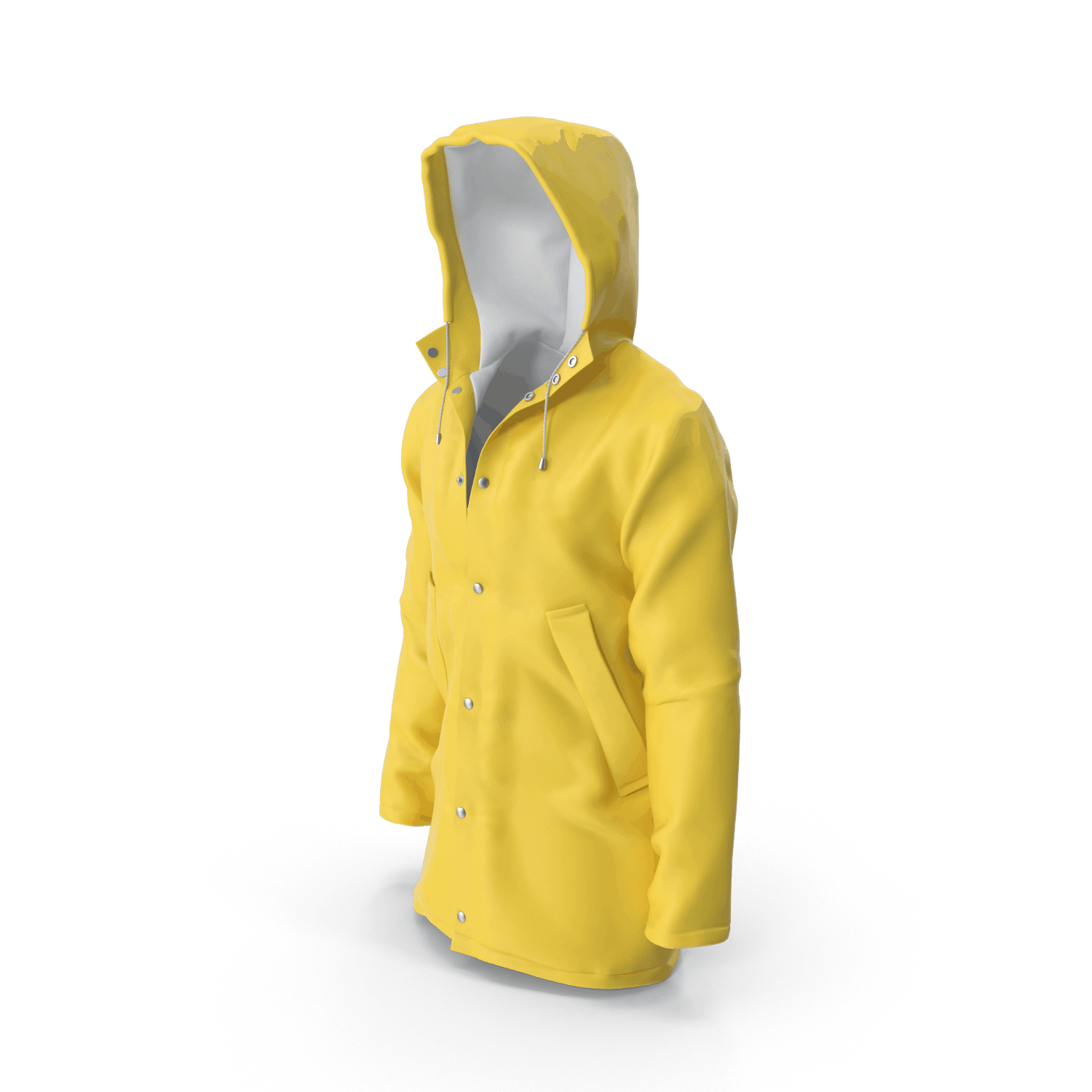 Capa de Chuva Masculina Amarelo